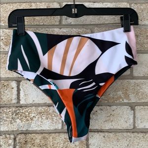 High waist swim suit bottom